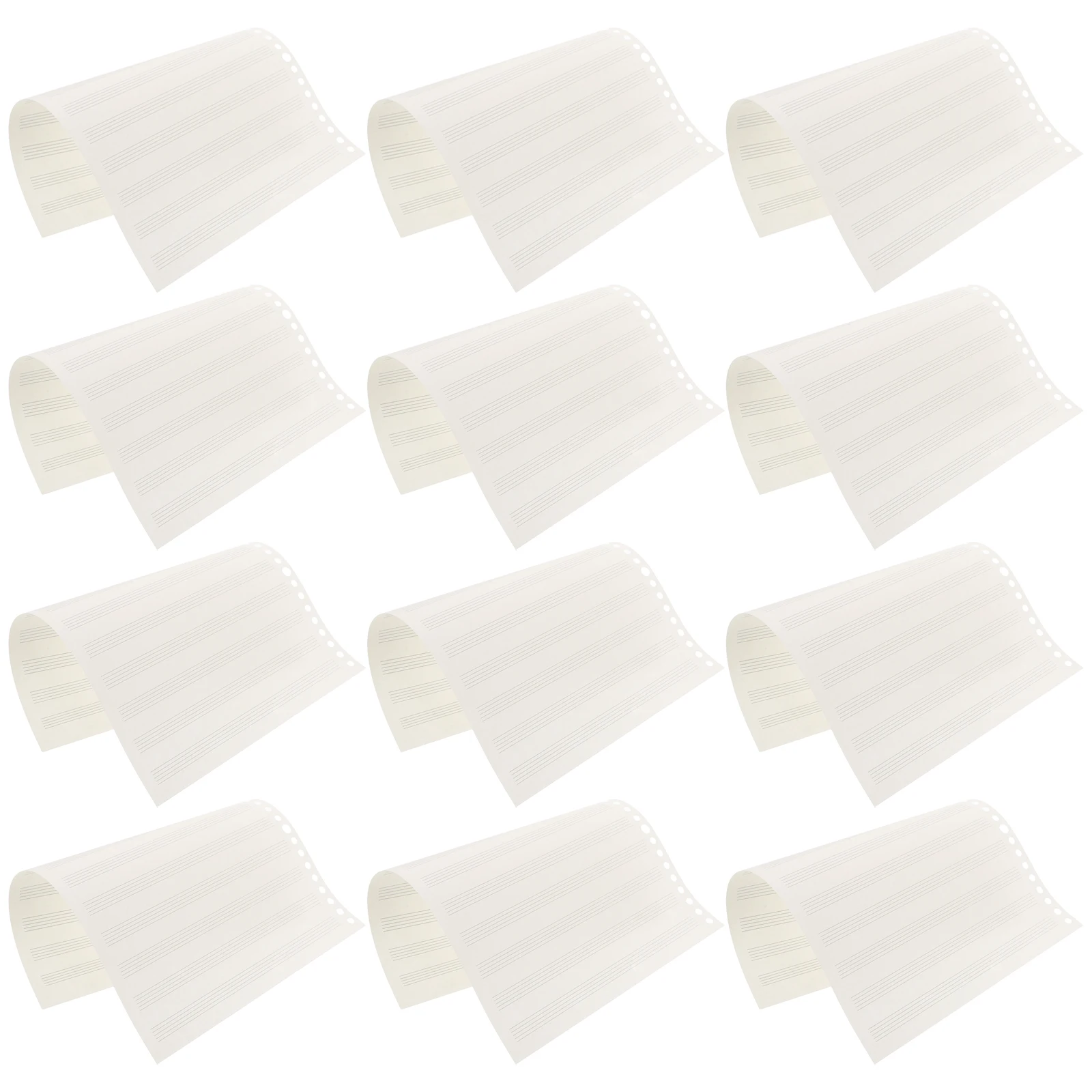 

Professional Notebook For Kids Narrow Staff Lines Interchangeable Sheets Ideal For Music Schools Bands Personal Practice