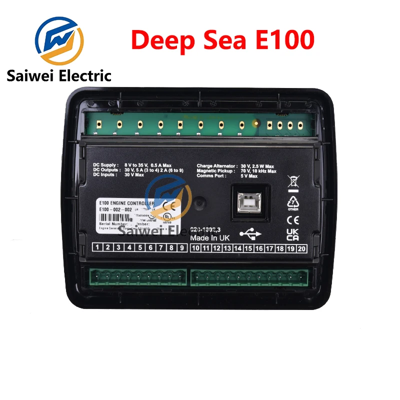 Deep Sea E100 Controllers E100 Orignal Engine Only Control Module Centralita de Control
