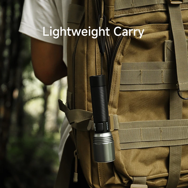 NexTool T10 High Power Flashlight 2000lm Rechargeable LED 7 Modes 2600mAh Battery 220m Torch Lamp Waterproof For Camping Hiking