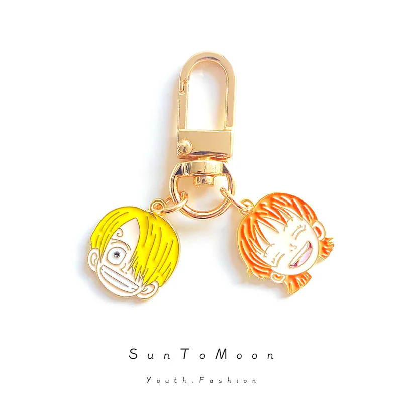 One Piece Series Bag Pendant Keychain Anime Periphery Creativity Friend Festival Gift Cartoon Exquisite Accessories Trendy Toy image 5
