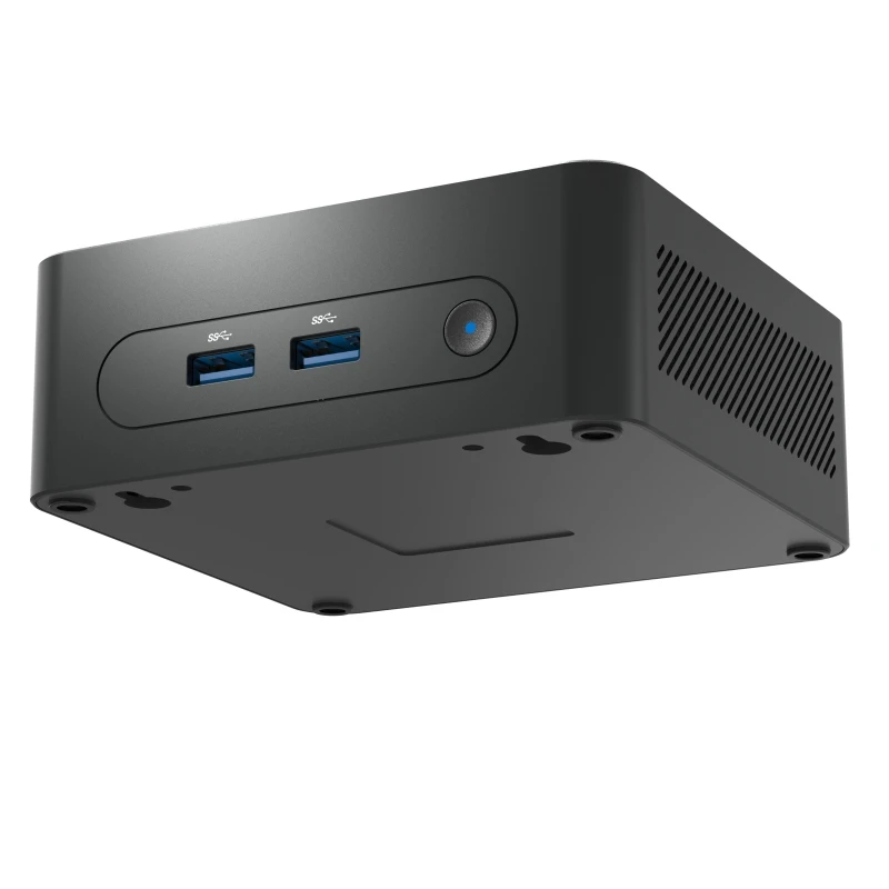 Zkmagic Computer di vendita caldo Mini PC Linux OS M8 N95 CPU M.2 SSD PCIE NVMe 4K Dual HD PC Gaming PC