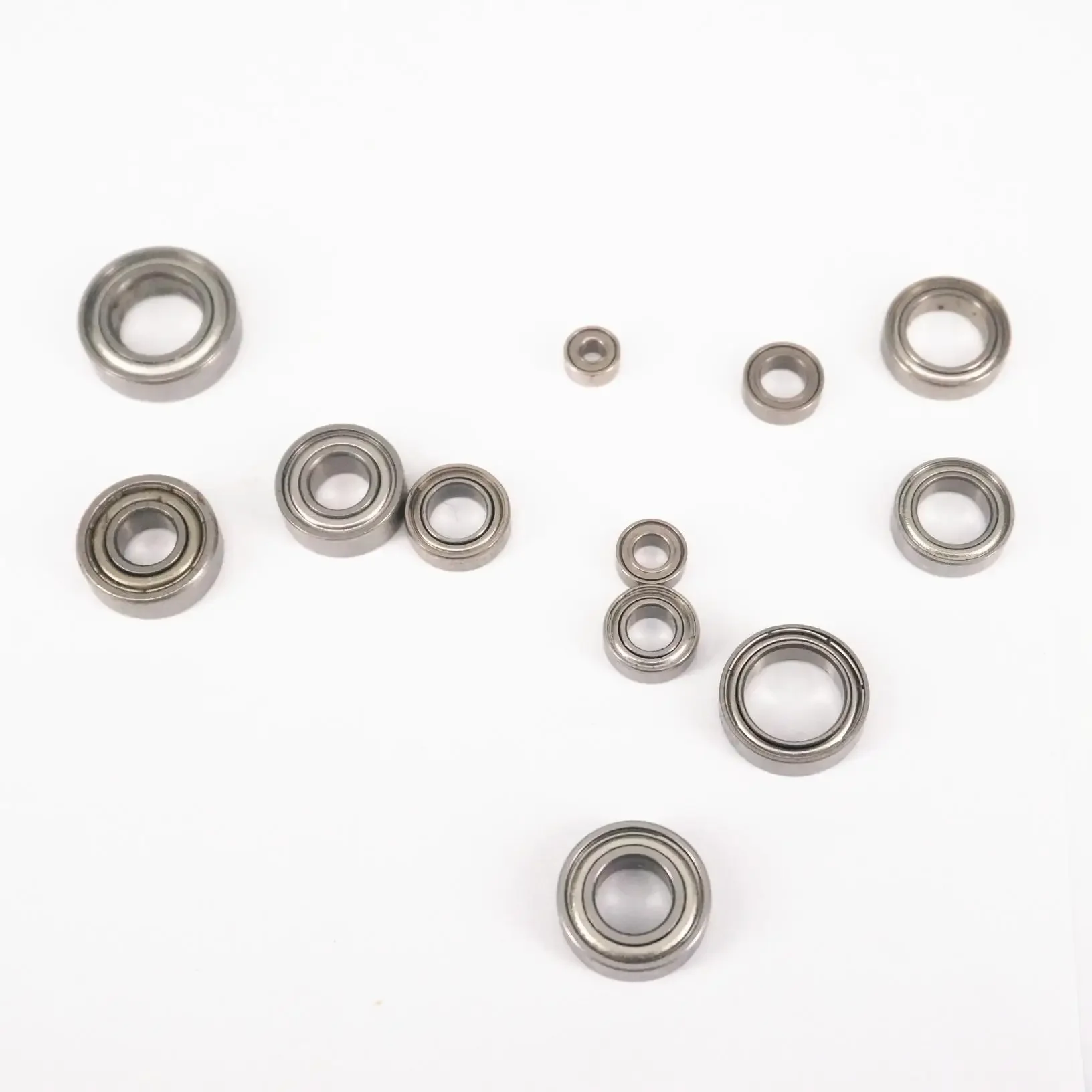 10pcs I.D 2/3/4/5/6/7/8mm ABEC1 Deep Groove Ball Miniature Micro Bearing MR52 MR62 MR72 MR63 MR73 MR83 MR74 MR84 MR104