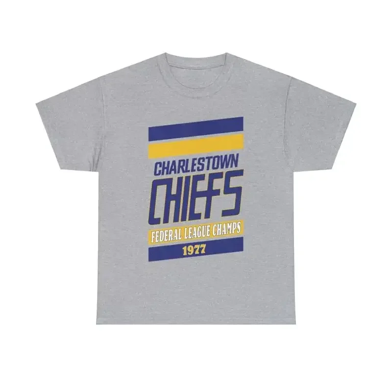 Charlestown Chiefs Slap Shot 1977 Hockey Nostalgic T shir shirt