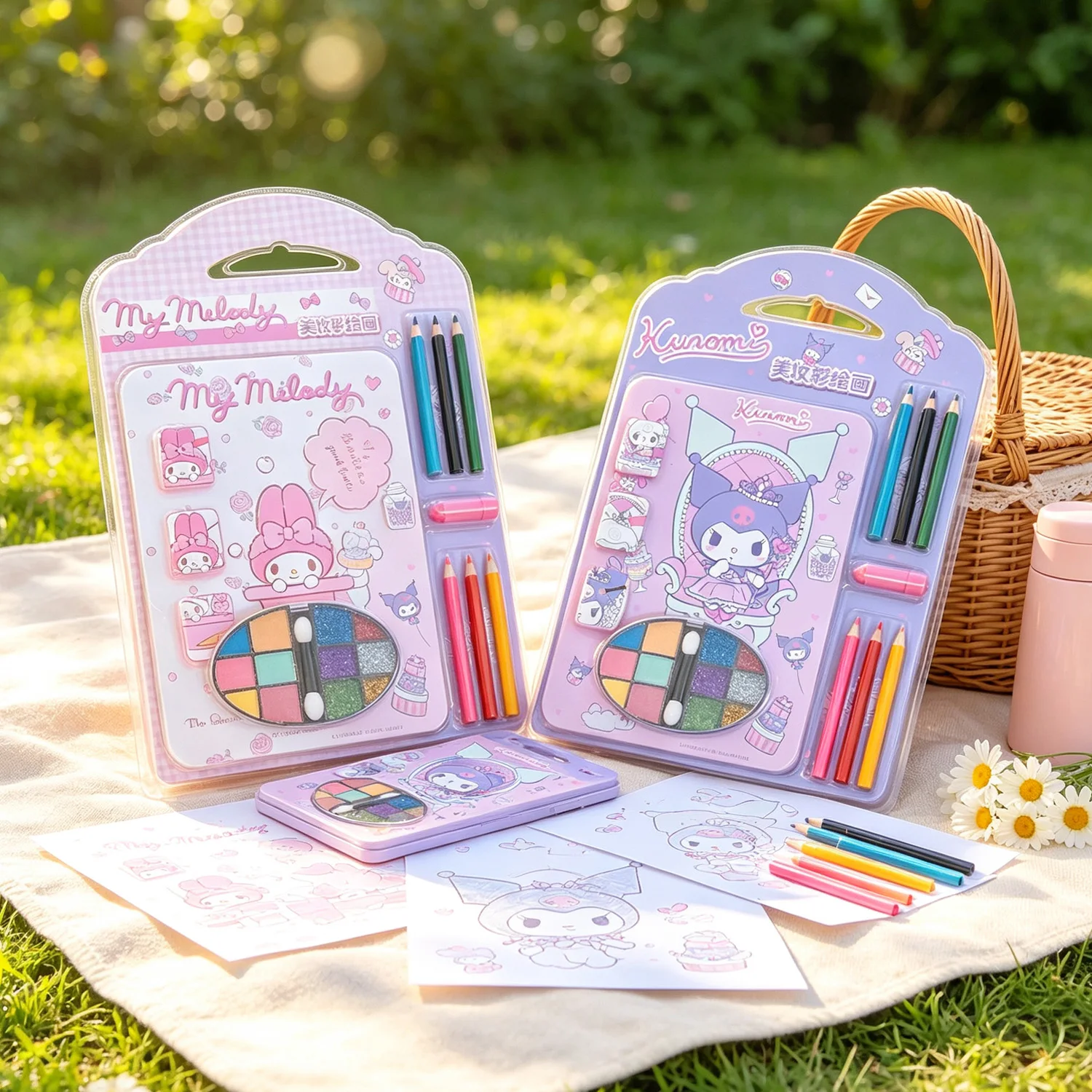 Kuromi My Melody Makeup Painti - огляд і ціна My Beauty Makeup Set
