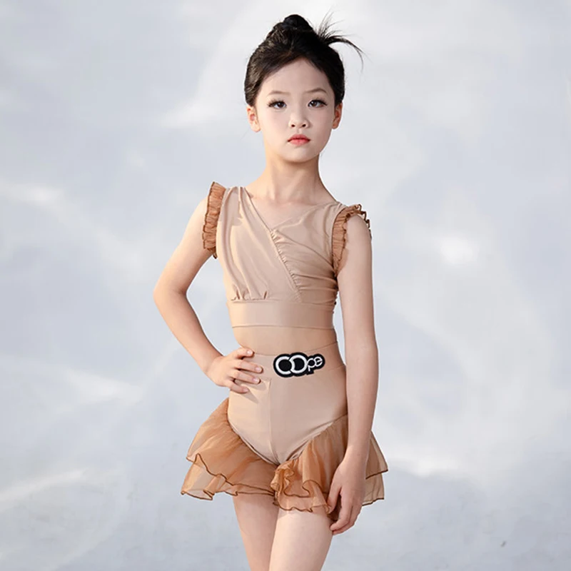 conjunto-de-ropa-de-baile-latino-marron-2026-top-sin-mangas-y-pantalones-cortos-de-verano-para-ninas-traje-de-entrenamiento-para-cha-cha-rumba-amy3724