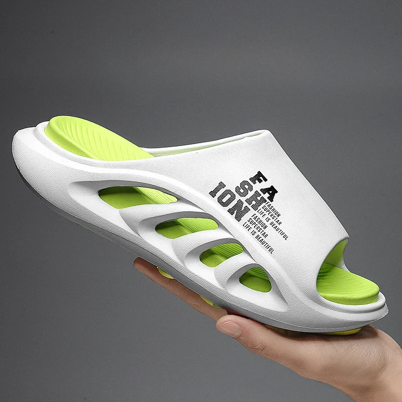 

Summer men's slipperssuper soft non-slip new beach slippers, wear-resistant, fashionable, EVA casual thick-soled luxury sandals