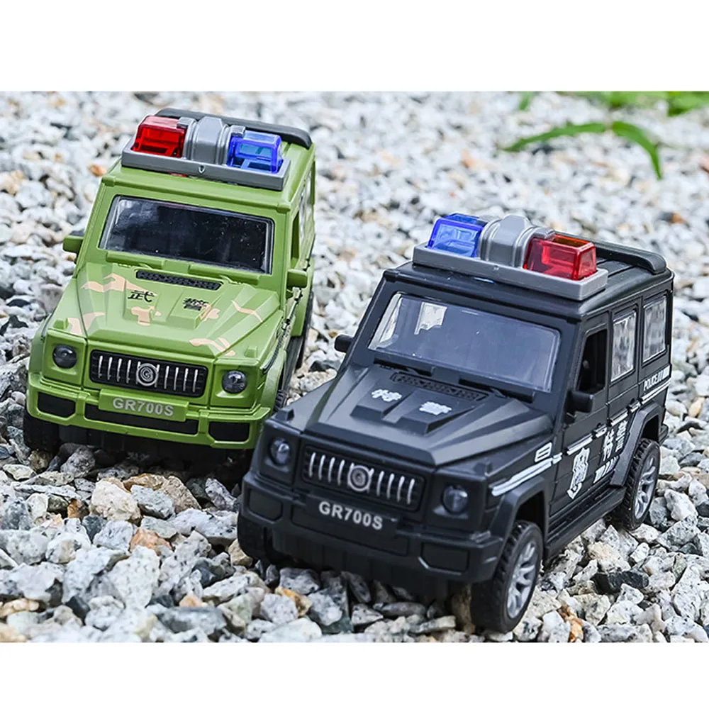 5 Style Simulated Fire Fighting Scene Car Mini Pull Back Toy Vehicle Model Wind Up Police Truck Ambulance for Children Boys Gift