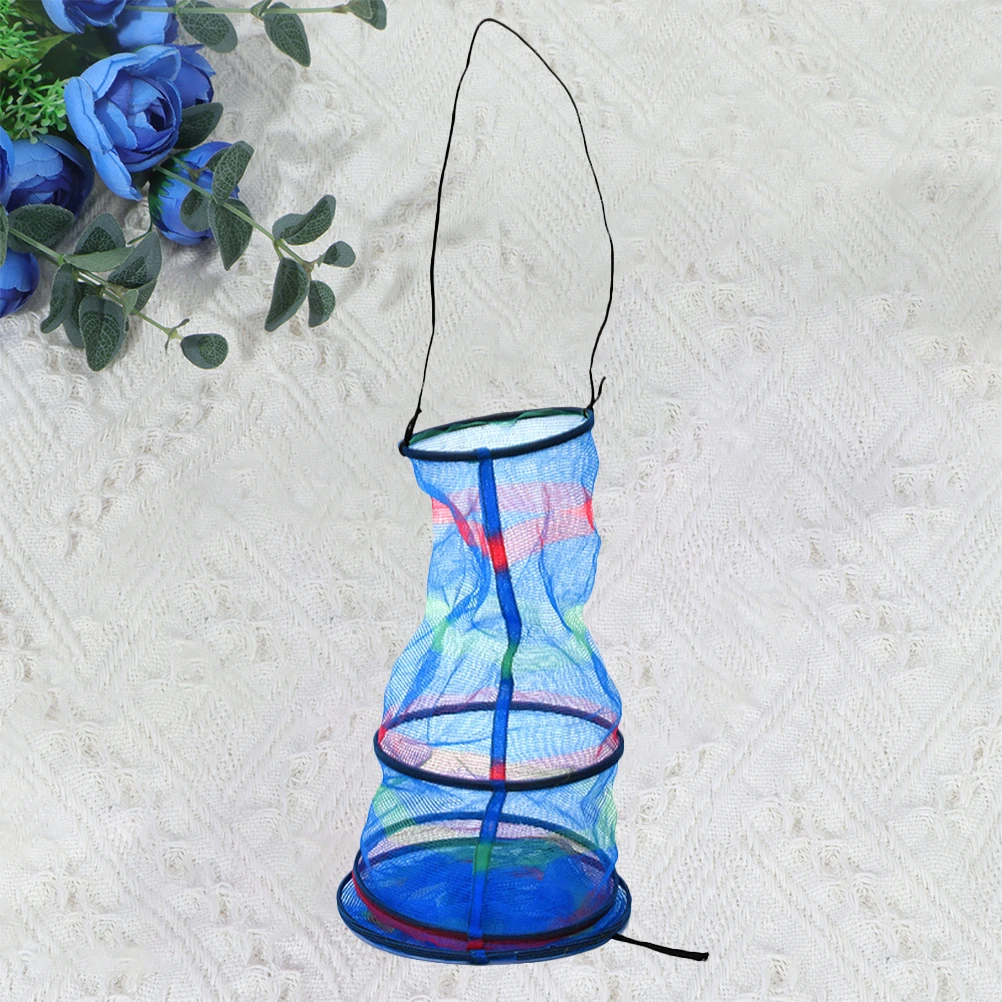 

Foldable Mesh Fish Foldable Fishing Gear Portable Colorful Dry Net Durable Ventilated Outdoor Supplies