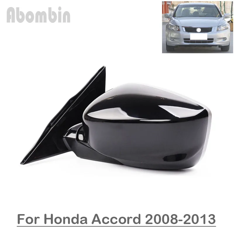 Car Door Rearview Mirror Assy Side Mirror Assembly For Honda Accord 8th Generation 2008 2009 2010 2011 2012 2013 5 Wires 7 Wires