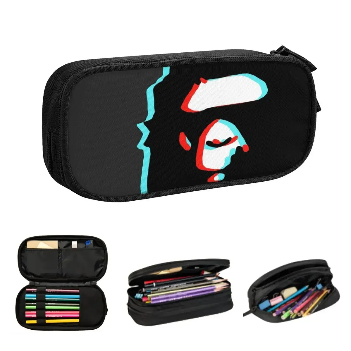 

Пеналы Питера Джексона King Kong, большие вместительные сумки для ручек, пенал для ручек для мальчиков и девочек, студентов, канцелярские принадлежности, школьные принадлежности