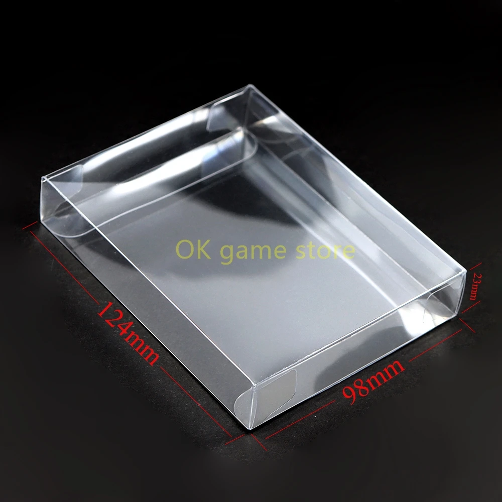 1PC versione JP PET protezione scatola di carte da gioco di archiviazione per GBC Gameboy display trasparente a colori scatola di plastica accessori per console