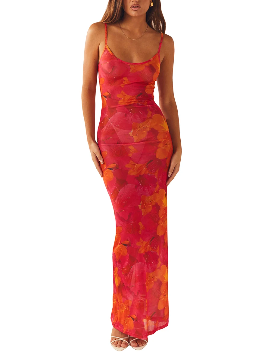 

Women s Off Shoulder Ruffle Floral Midi Dress Elegant Summer Short Sleeve Bodycon Cocktail Party Dress