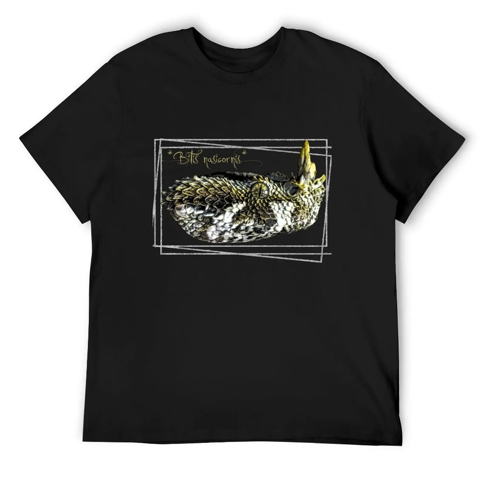 Rhinoceros Viper (Bitis nasicornis) Design T-Shirt