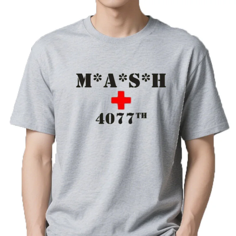 Mash 4077 T-Shirt M A S H 4077Th 9 10/12Fta.S.H. Taille s-xxl armée américaine médical nouveaux homm 2019 imprsion h