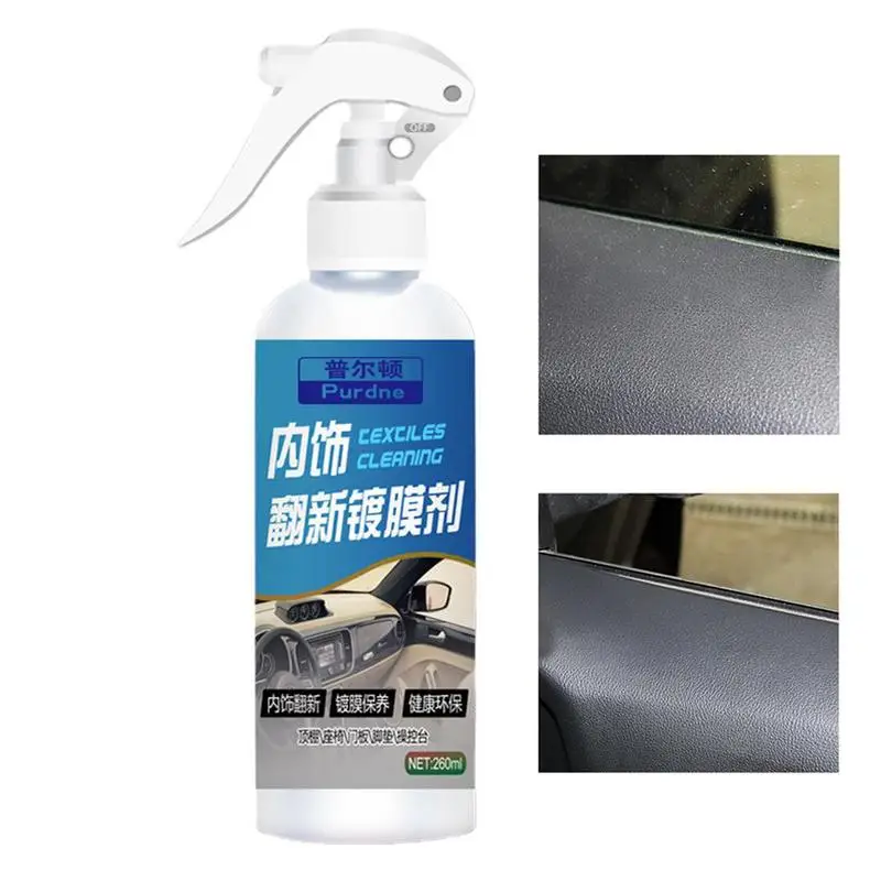 

Car Trim Restorer Spray Coating Agent Car Interior Cleaner Automotive Spray Automotive Spray With UV Protection Restoration Spra