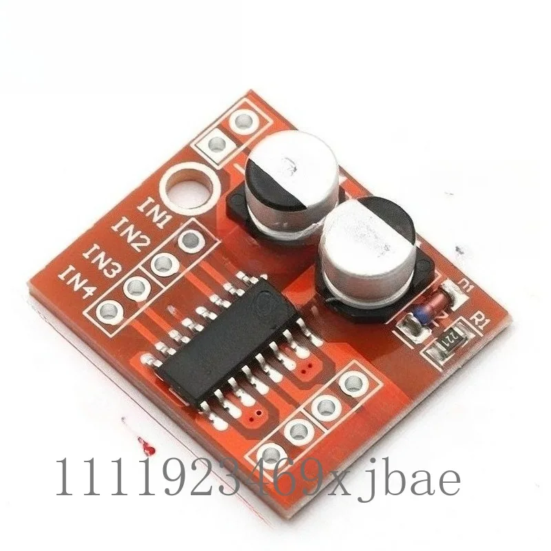 2-Channel DC Motor Drive Module, Dual H-Bridge with Forward Reverse & PWM Speed Regulation