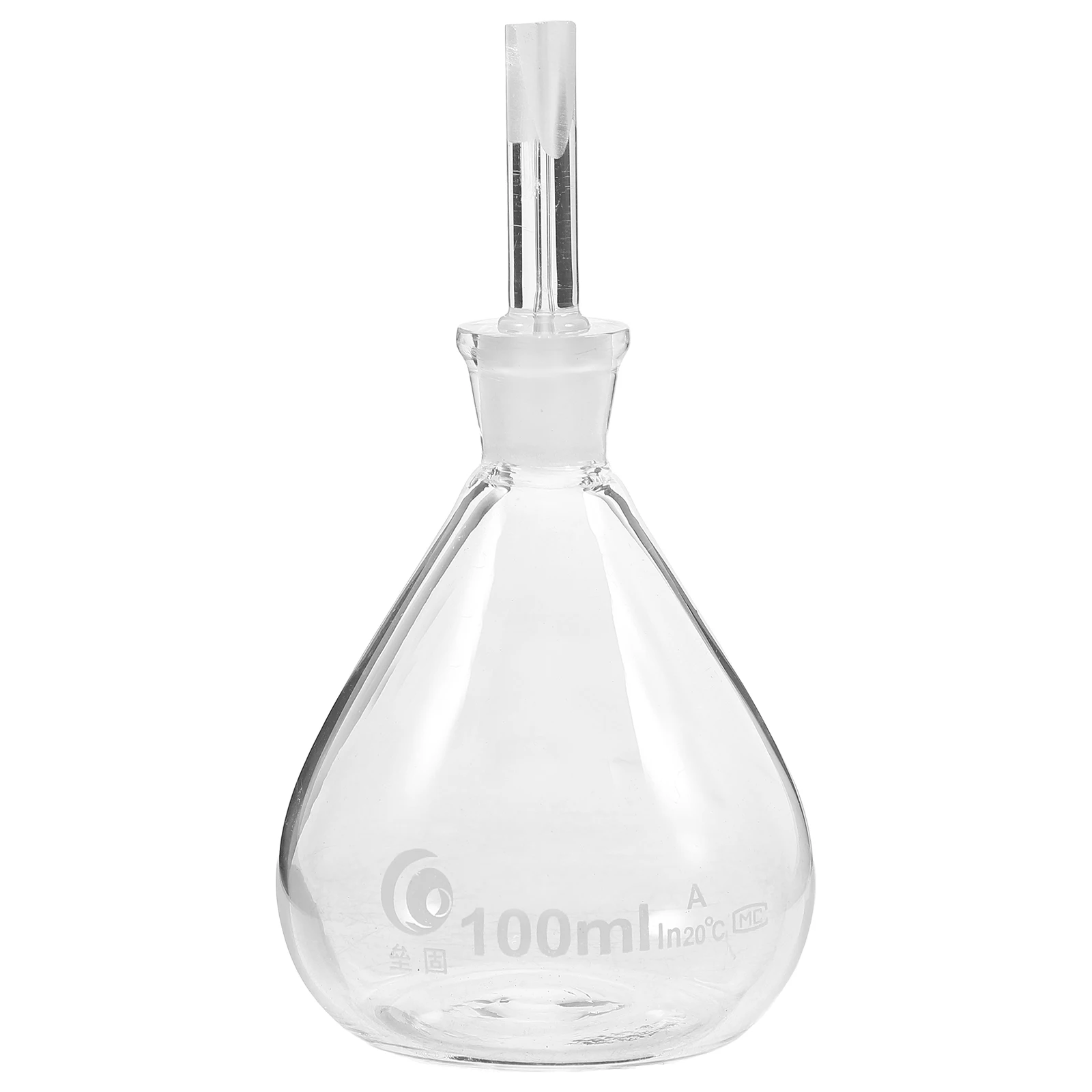 

Glass Pycnometer Chemical Lab Bottle Storage Clear Liquid Density Bottles Sample
