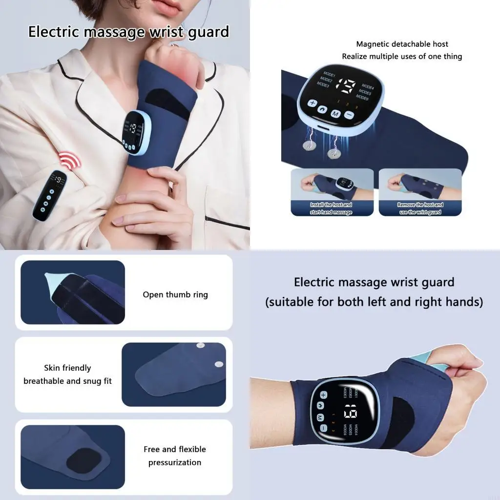 

Heating Pads Wrist Massager Heated Wrist Wrap for Arthritises,Carpal Tunnel Relief