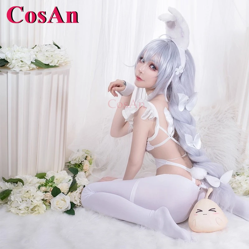 CosAn Spiel Azur Lane MNF Le Malin Cosplay Kostüme Süße Reizende Bunny Mädchen Overalls Uniformen Halloween Party Rolle Spielen Kleidung