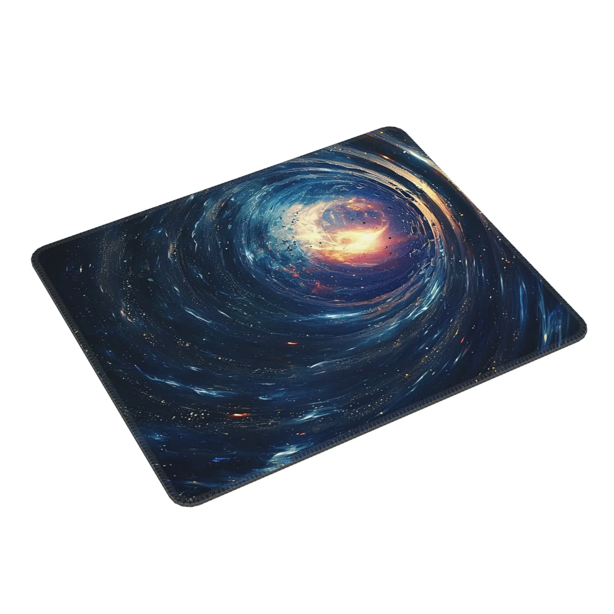 Cosmic Starry Sky Wormhole Mouse Pad Computer Keyboard Mouse Mat Gaming PC Laptop Desk Mat Office Accessories Table Mats