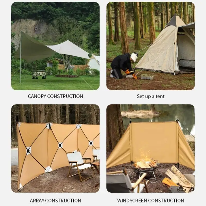 

652F 4 шт. Натяжитель троса из нержавеющей стали Фиксированная пряжка для тента с крючком Фиксированная пряжка для палатки