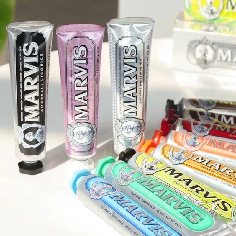 Teeth Whitening Toothpaste - Marvis Nane Diş Macunu Premium Ağız