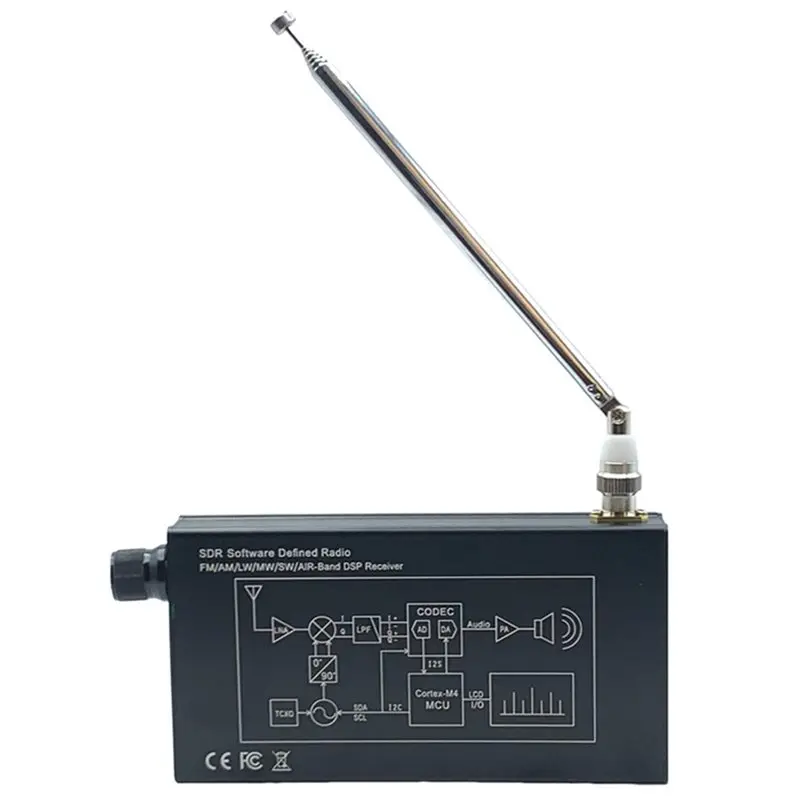 Stereo MP3 Player DSP SDR Radio Receiver 4.3