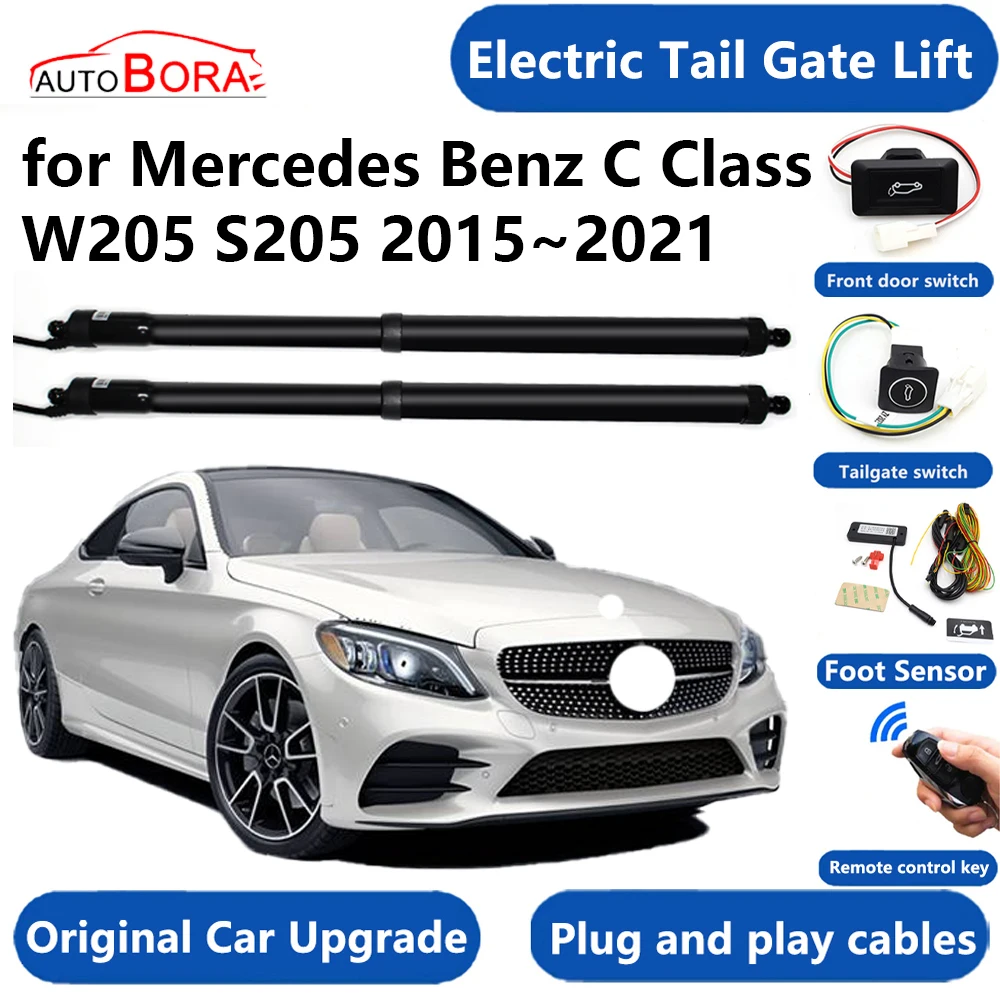 

Car Electric Tail Gate Lift System Power Liftgate Kit Auto Automatic Tailgate Opener for Mercedes Benz C Class W205 S205