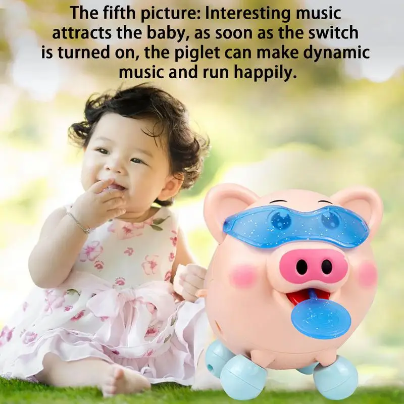 Kids Musical Toys Heavy Duty Music Dancing Pig Toy Animals Attractive Electric Dancing Music Toys Multifunctional Learning