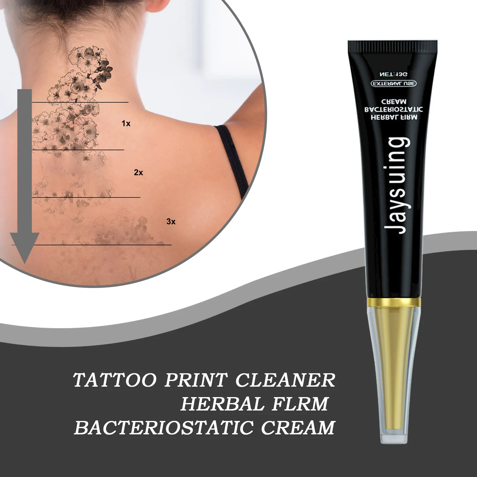 Tattoo Removal Cream Tattoo Color Fade Bleaching Makeup Eyebrow Lips Eyeliner Body Quick Elimination Permanent Tattoo Remover