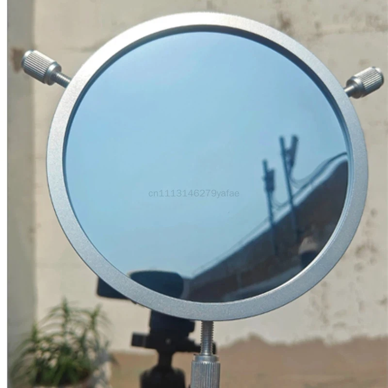80-250mm Adjustable Baader Solar Film Filter Aluminum Frame Astronomical Telescope Front Sun Filter Safe Sunspot Solar Surface O