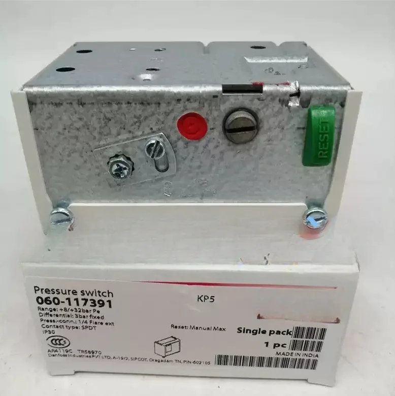 KP5 for Danfoss Pressure Controller 060-117191 060-117391 Refrigeration Unit Single Pressure Control Single High Pressure