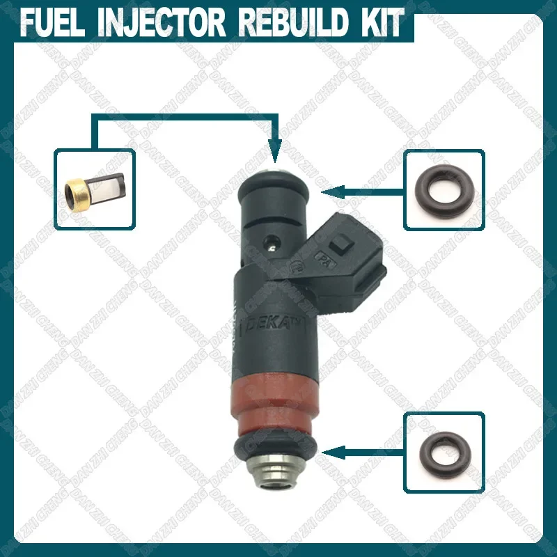 

Fuel Injector Service Repair Kit Filters Orings Seals Grommets for Chevrolet Daewoo Lada VAZ20734 8067B0237938