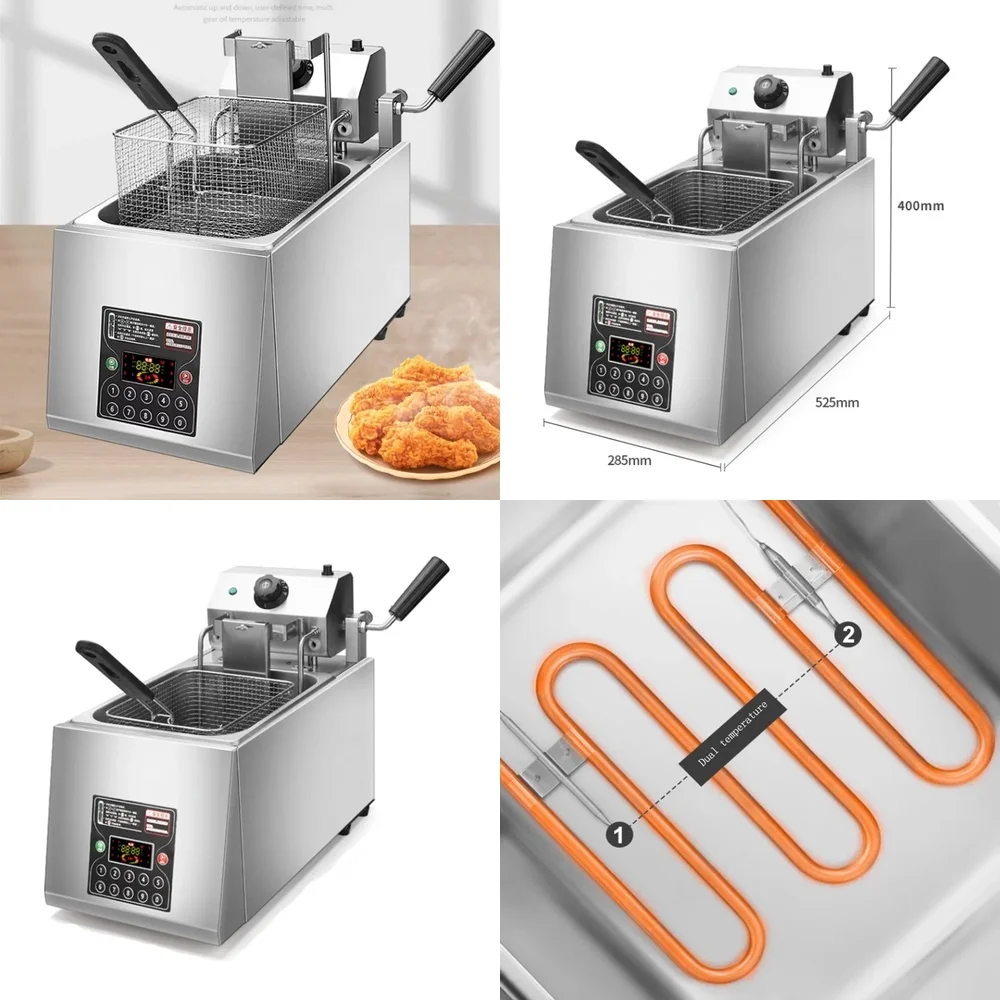 2800W 8L Electric F…