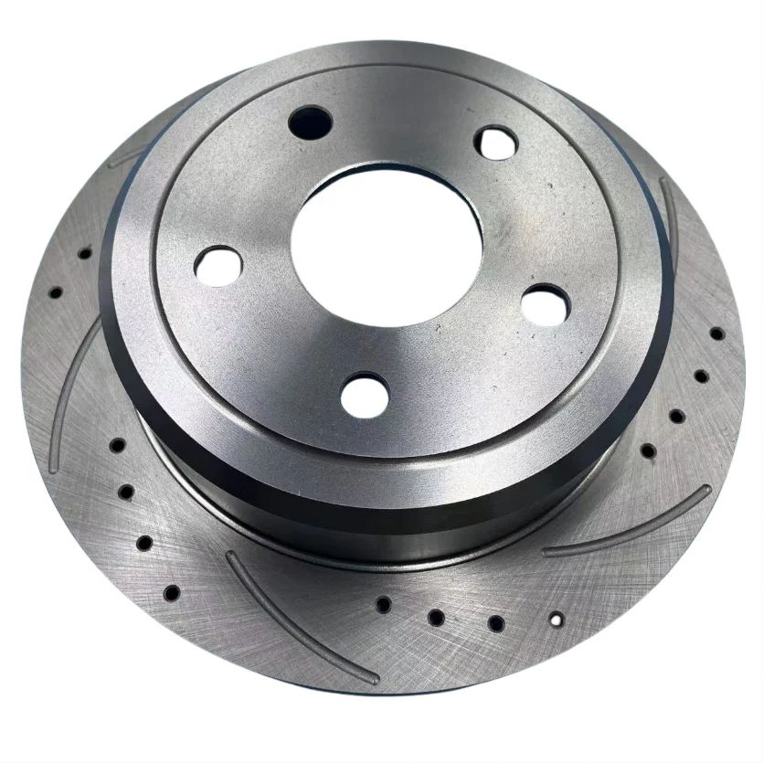 For 316*12mm OE#52060147AA Rear Vent Brake Disc Drilled and Slotted Disc Brake Car Brake  Auto Parts for Chrysler JEEP