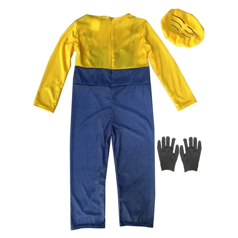 Costume de cosplay complet pour toute la famille, Minions d'anime, combinaisons pour garçons et filles, enfants et adultes, déguisement de fête de carnaval, Despicable Me, 2026 Nouveau Bei