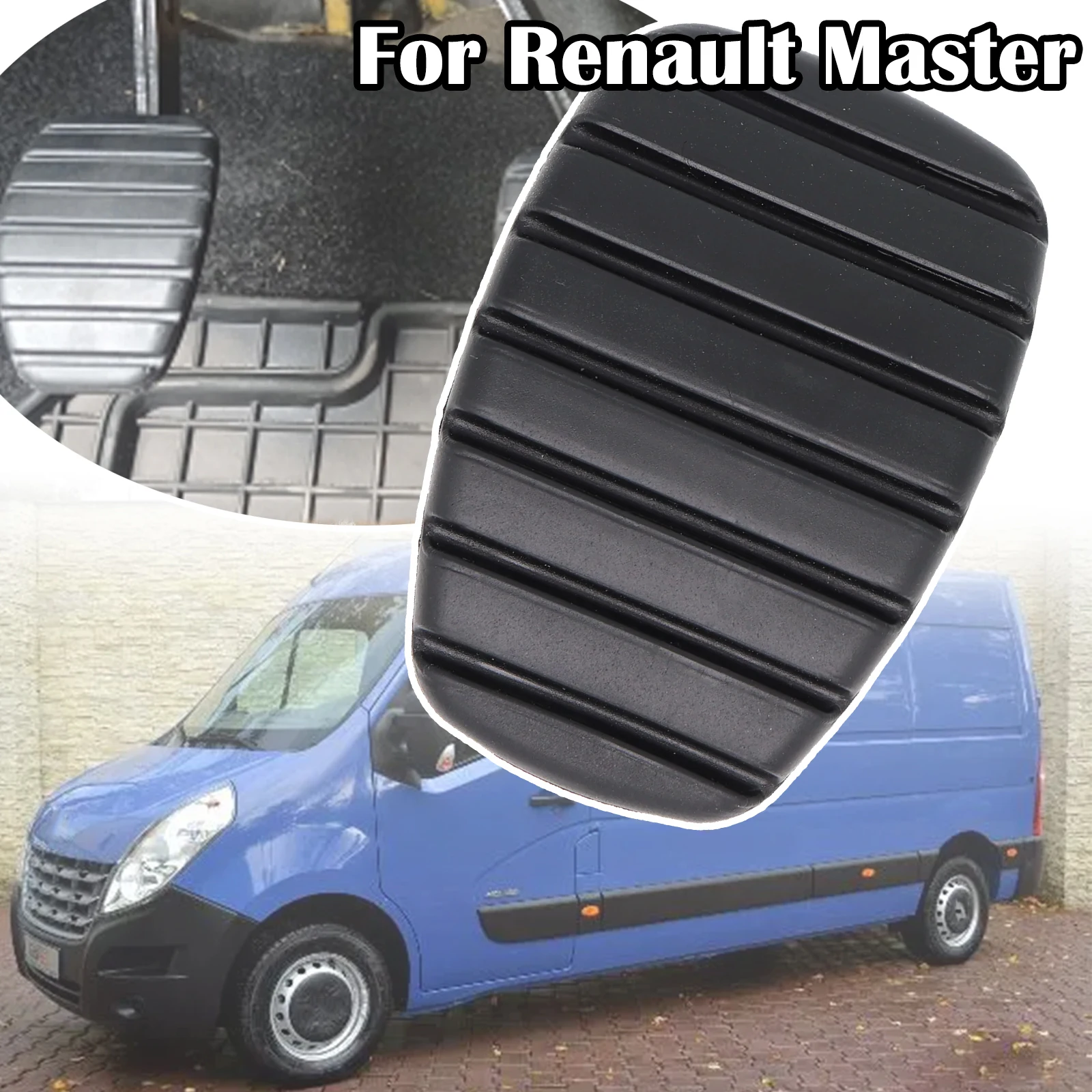 Brake Clutch Foot Pedal Pad Cover Accessories For Renault Master Megane 2/3 Modus Symbol Trafic Twizy Vel Satis Scenic Kaptur