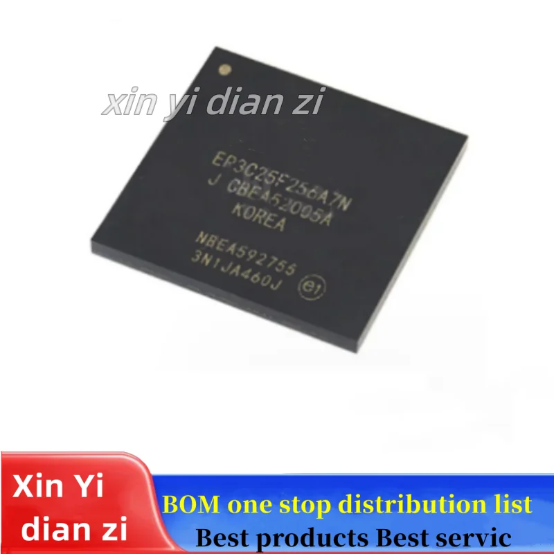 1pcs/lot EP3C25F256A7N EP3C25F256   BGA ic chips in stock