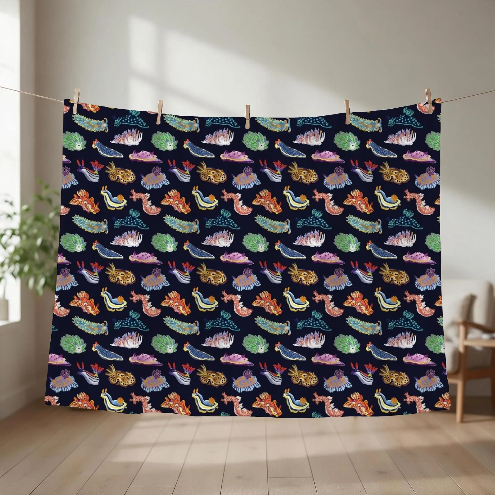 Nudie Cuties Throw Blanket couch cozy soft plush fuzzy picnic outdoor blanket