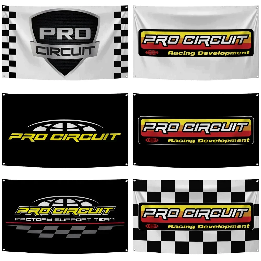 

2×3Ft 3×5Ft Pro Circuits Flag Polyester Digital Printed Car Parts Tapestry Banner For Decor B