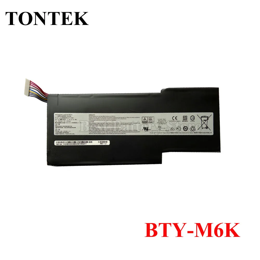 BTY-M6K batería del ordenador portátil para MSI MS-17B4 MS-16K3 GF63 Thin 8RD 8RD-031TH 8RC GF75 Thin 3RD 8RC 9SC GF65 Thin 9SE/SX