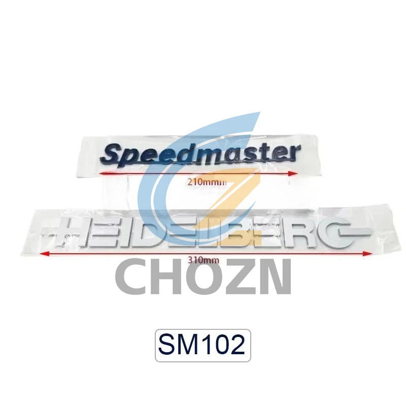 Letter Label Protective Case Set - SM52 SM74 SM102 Printer Signage Wordmark Best Quality