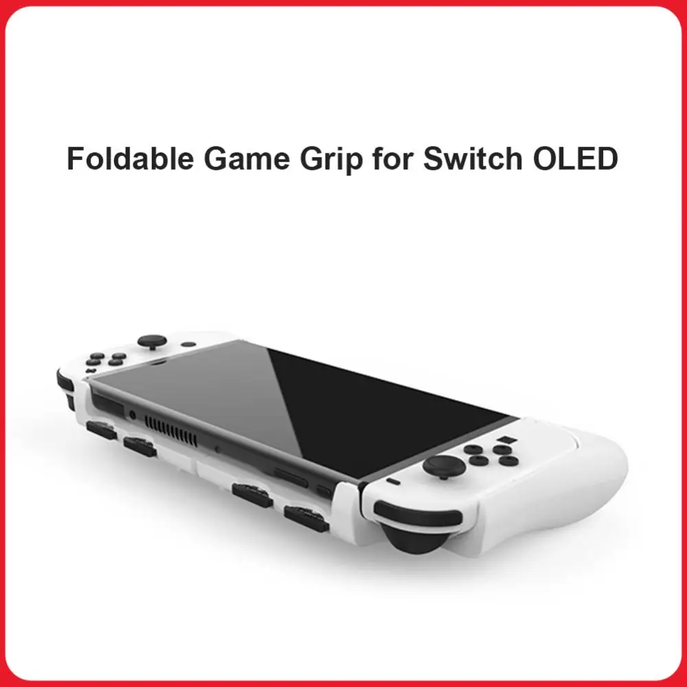 Ergonomischer Schutzgriff für Spielkonsolen, passend für Nintendo Switch OLED-Zubehör