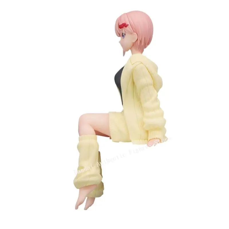 In Stock Genuine FuRyu Eiga Gotoubun No Hanayome Nakano Ichika Noodle Stopper Figure Kutsurogi Roomwear Ver Model Decoration