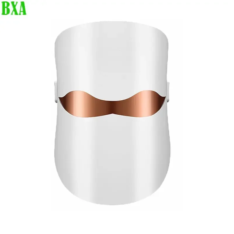 Mascarilla Facial de terapia de luz LED, lámpara de 7-3 colores, fotón, antienvejecimiento, antiarrugas, rejuvenecimiento, mascarilla Facial inalámbrica, cuidado de la piel, belleza