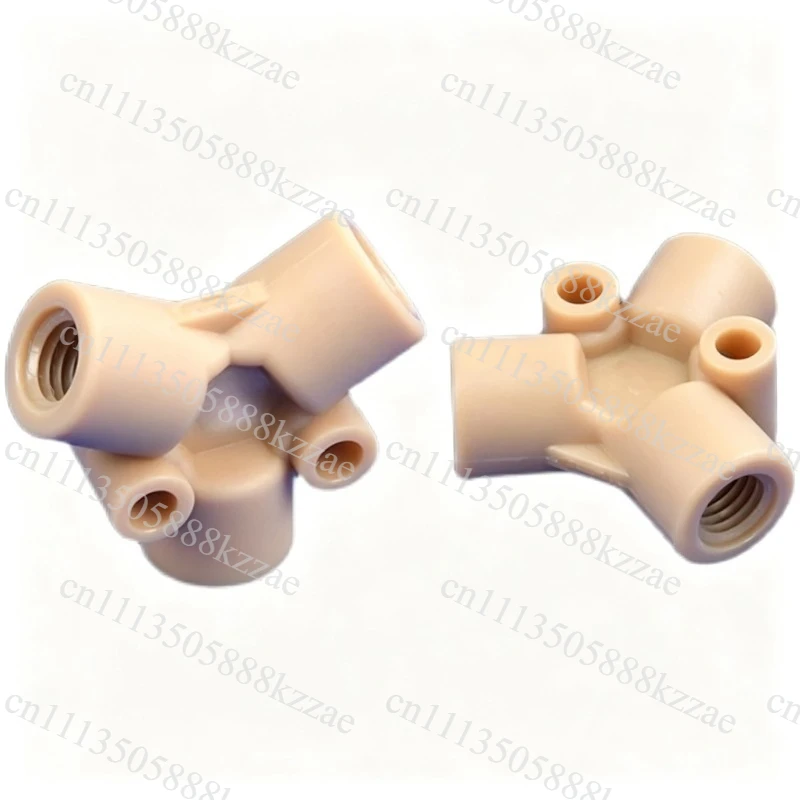Moisturizing PEEK Internal Thread Joint Y Type Tee 1/4-28 Unf Thread Joint 10-32unf Screw Joint 1PC