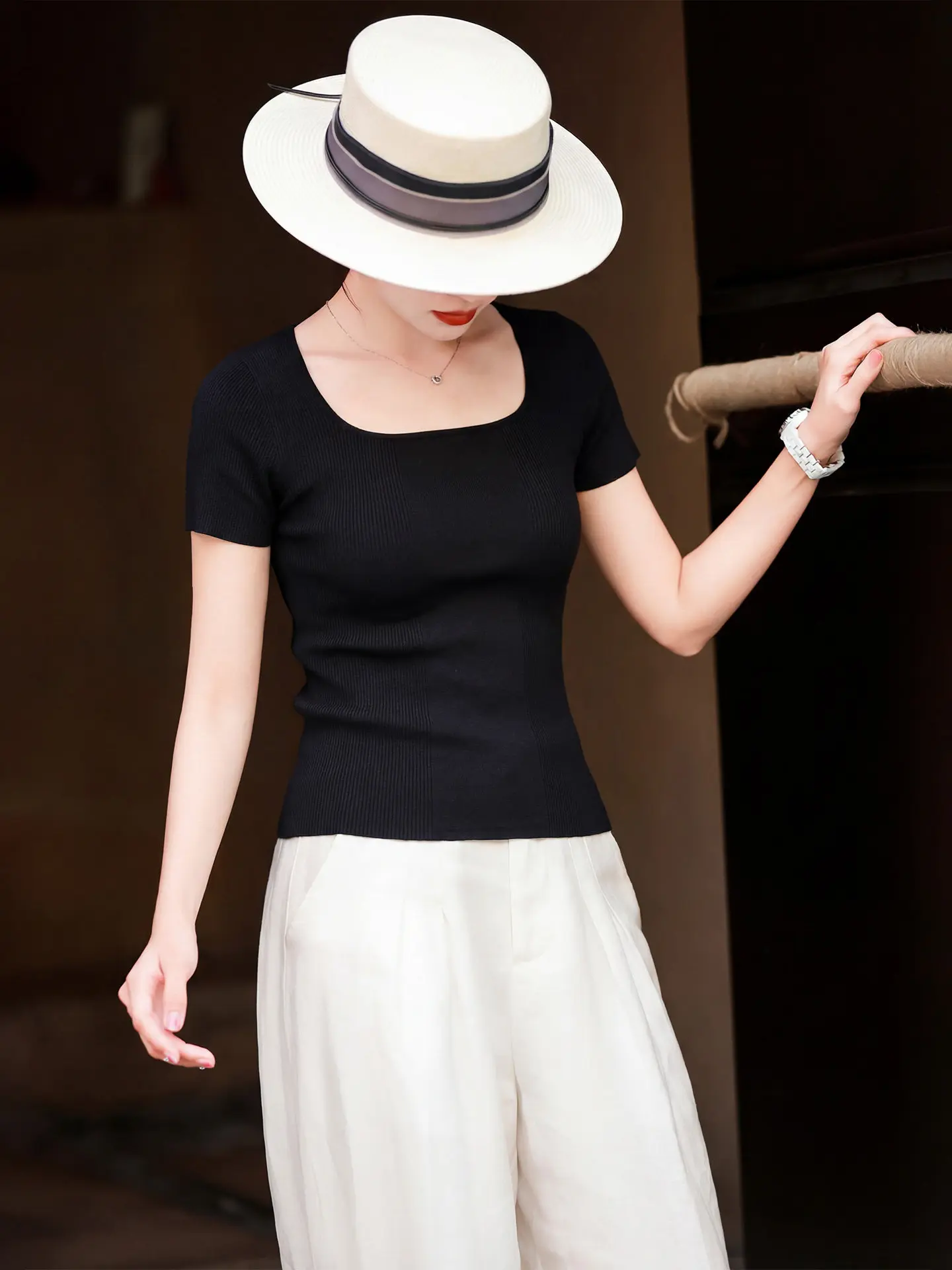 black
