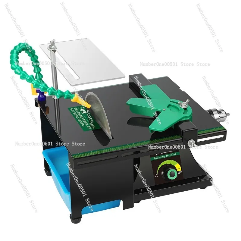 

1950W high power table mill jade engraving machine small cutting machine table saw grinding and polishing table saw