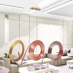 3Metres Self-adhesive Corner Decorative Strips PVC Wall Stickers Gold Silver Black Waterproof Tile Door Frame Seam Stickers