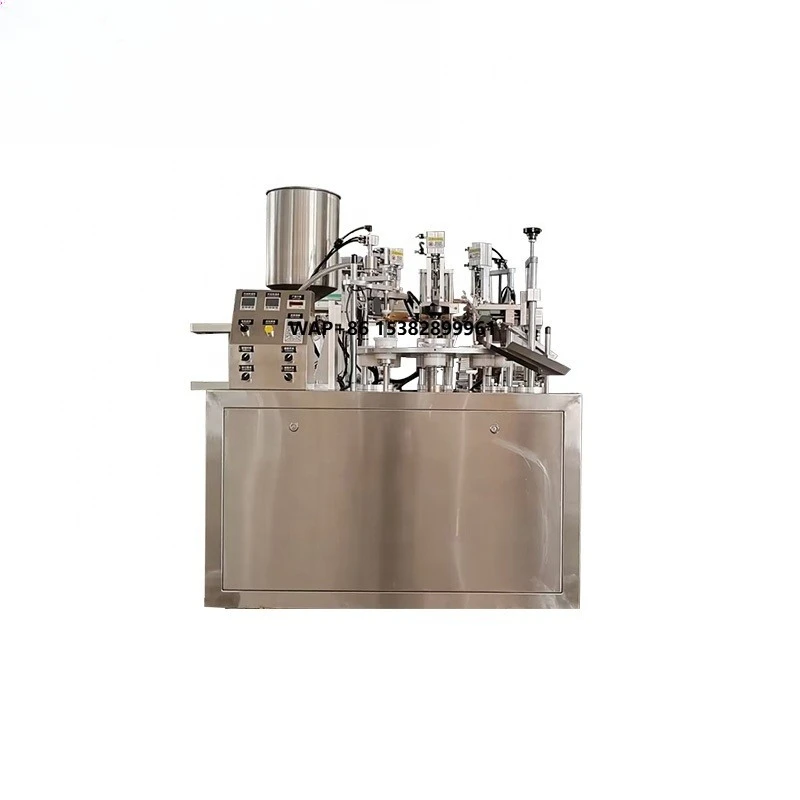 Forbona Automatic High Precision Gear Filling Sealing Machine for Beverage Oil Powder Plastic Chemical Pouches & Aluminum Tubes